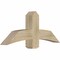 Ekena Millwork Bellingham Rough Sawn Timber Gable Bracket, Douglas Fir, 48"W x 20"H x 6"D x 6"F, 10/12 Pitch GBW048X20X0606BEL00RDF - alternate 2